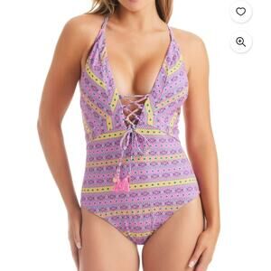New Jessica Simpson women's one piece swimsuit size S
